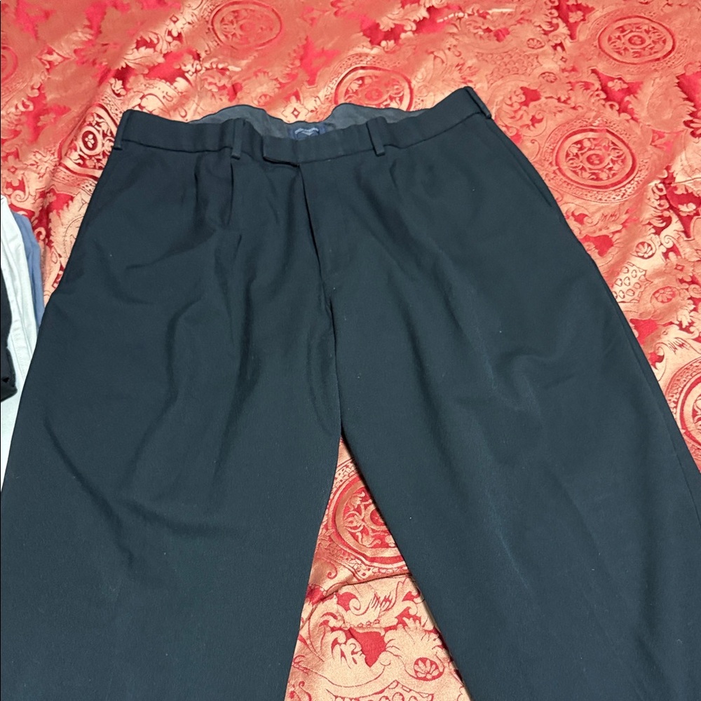Men's Black Dress Pants